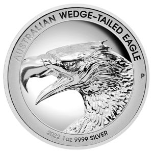 1 oz Silbermünze Australian Wedge-Tailed Eagle - High Relief 2022